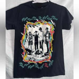 Black Graphic Band T-Shirt